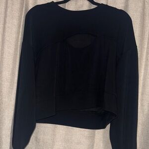 90 Degree By Reflex Black Women's Sweatshirt